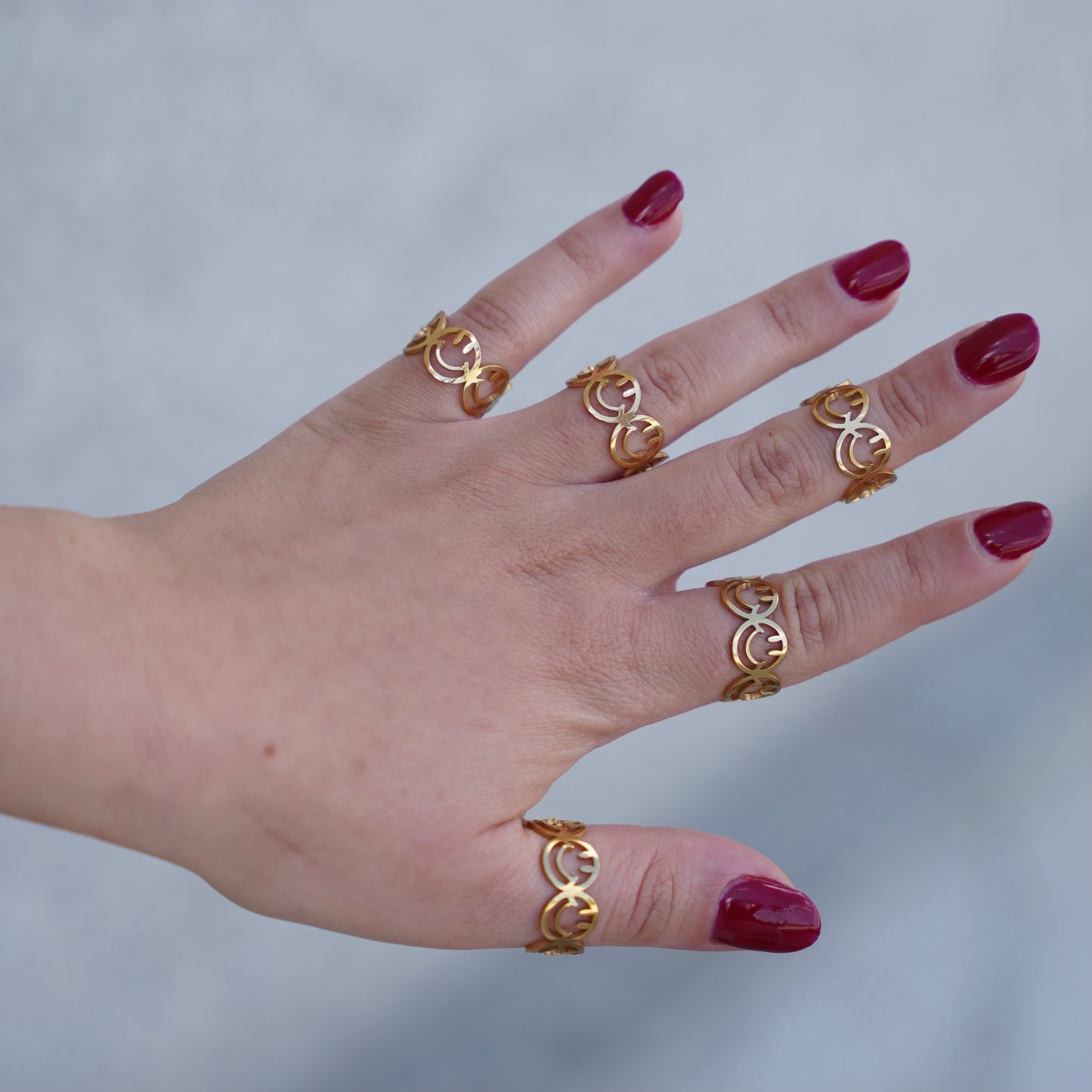 SMILEY gold/silver