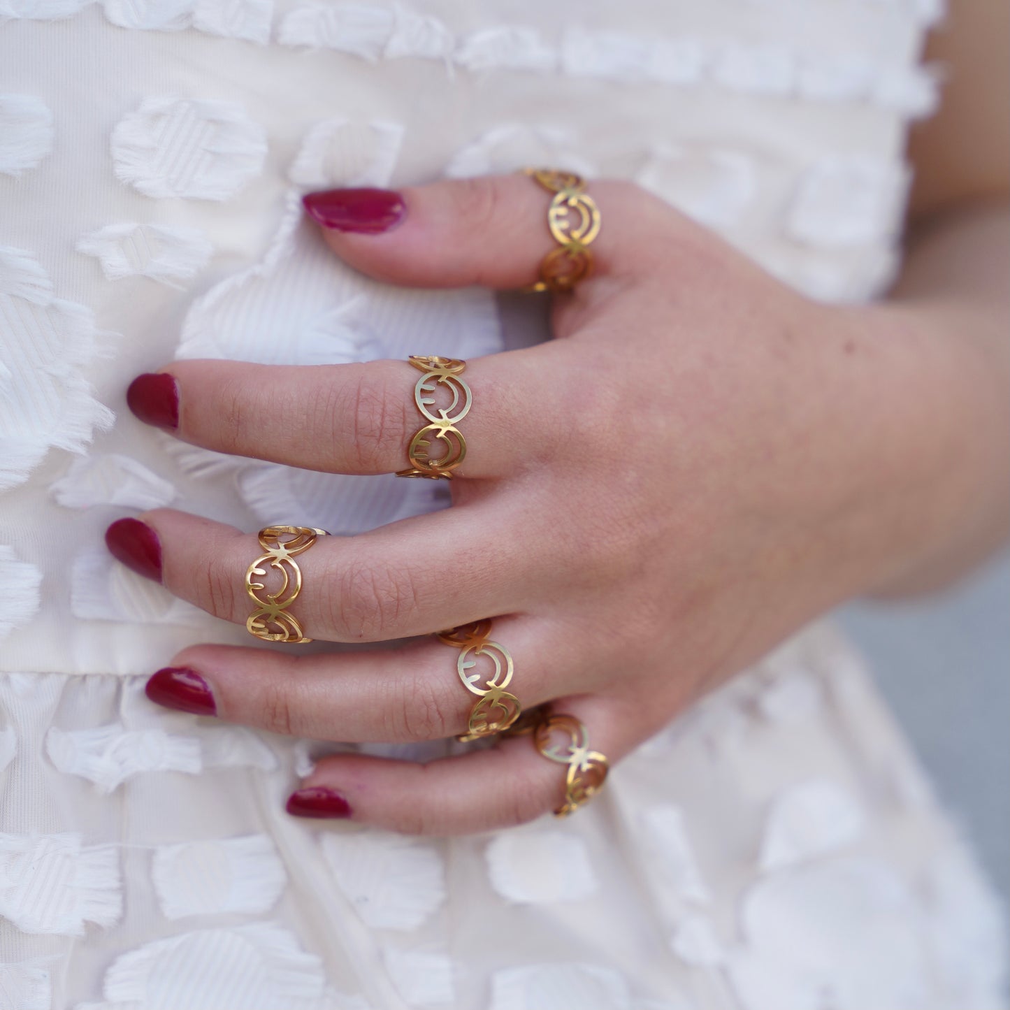 SMILEY gold/silver